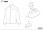 Bosch 1 600 A00 4AC --- Winter jacket Spare Parts